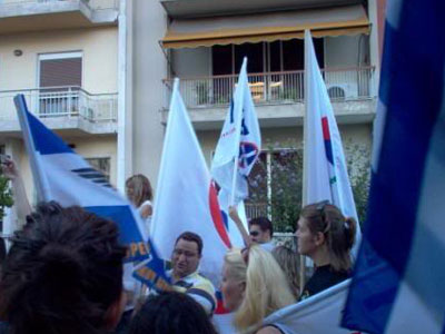 Φασισμός και απειλές εκ μέρους του ΛΑΟΣ