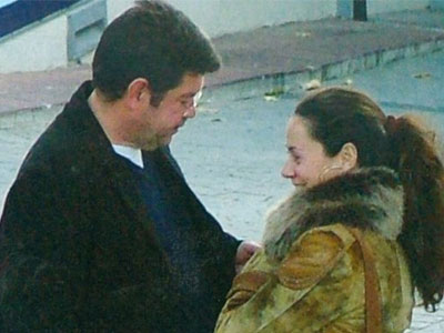 Ο Γιάννης Λάτσιος με την αδερφή του