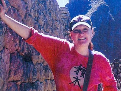 Με τη Ρένια Λουιζίδου στο Περού