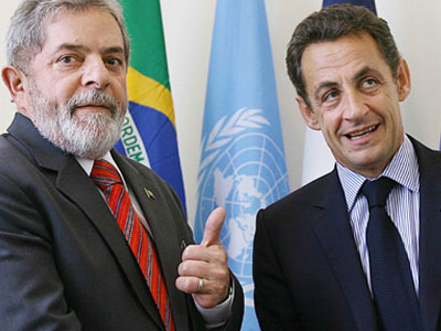Συμφωνούν Sarkozy και Lula για το Κλίμα