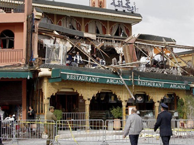 Σύλληψη τριών υπόπτων για την πολύνεκρη βομβιστική επίθεση στο Μαρακές