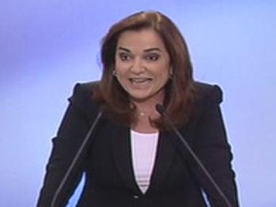 Η ομιλία της Μπακογιάννη στην Κύπρο Η ομιλία της Μπακογιάννη στην Κύπρο