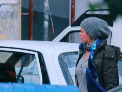 Οι νεόνυμφοι Τάσος Μητρόπουλος και Νένα Χρονοπούλου