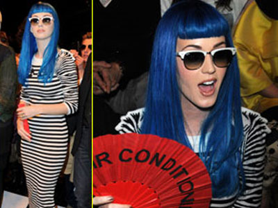 Η Katy Perry στην εβδομάδα μόδας του Παρισιού
