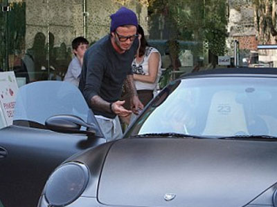 Σε δημοπρασία η Porsche του David Beckham