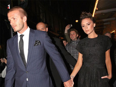 Οι Beckhams γιορτάζουν