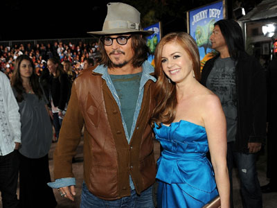 Ο Johnny Depp στην πρεμιέρα του «Rango»