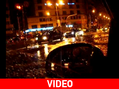 Μεγάλες καταστροφές από την καταιγίδα στη Θεσσαλονίκη