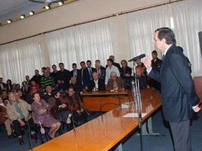 Ομιλία Σαμαρά στις γυναίκες του κόμματος