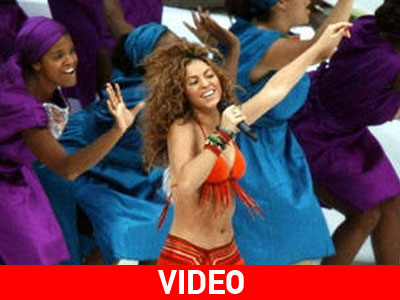 Η Shakira τραγουδάει για το Mundial