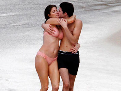 Η Stephanie Seymour και ο γιος της