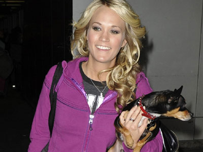 Ο σκύλος της Carrie Underwood στον γάμο της