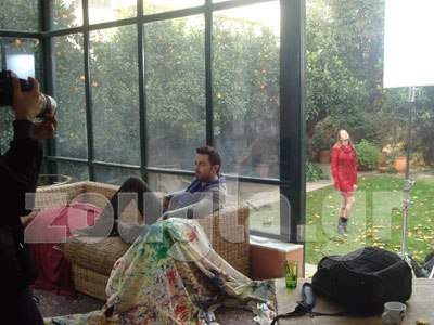 Το backstage του νέου videoclip του Ηλία Βρεττού