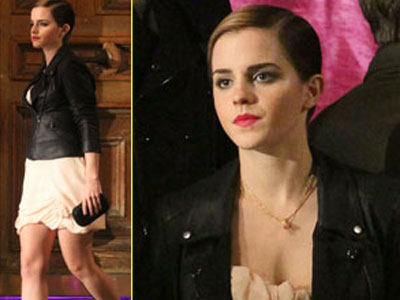 Η Emma Watson στα γυρίσματα διαφήμισης