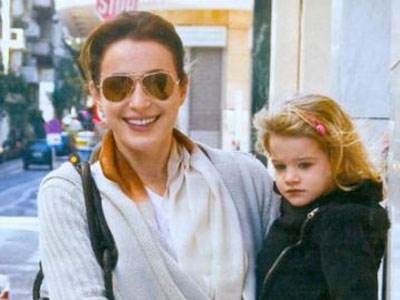 Η Κάτια με τη μικρή Αναστασία