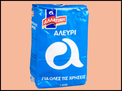 Το αλεύρι “Αλλατίνη” σε παντοπωλεία όλης της χώρας