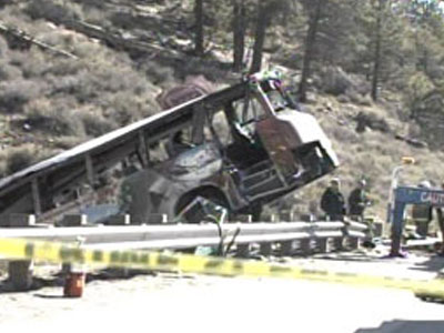 Δυστύχημα με λεωφορείο στη Νεβάδα