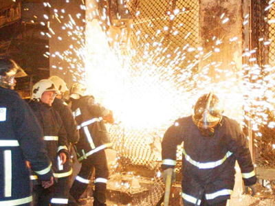 Φωτιά στο Παλαιό Εφετείο Αθηνών