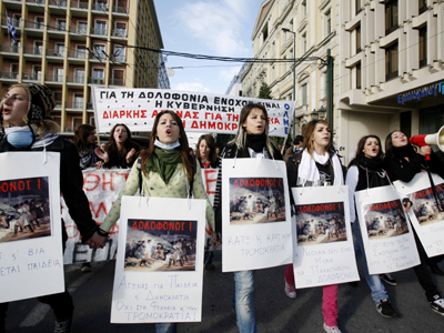 Συνεχίστηκαν για έβδομη μέρα οι διαμαρτυρίες