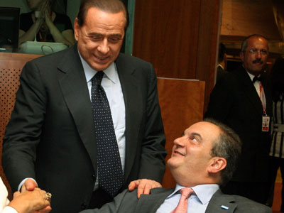 Συνάντηση Καραμανλή – Μπερλουσκόνι
