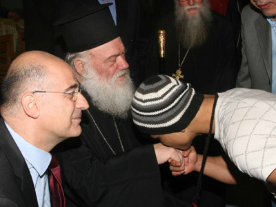 Επίσκεψη του Αρχιεπισκόπου και του υπουργού Δικαιοσύνης στις φυλακές νέων Αυλώνα