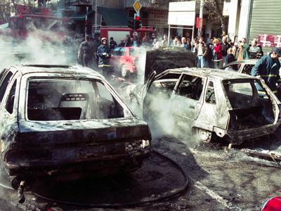 «Πεδίο μάχης» τα Εξάρχεια