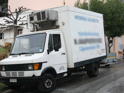 Τους πρόδωσε το κλεμμένο φορτηγό