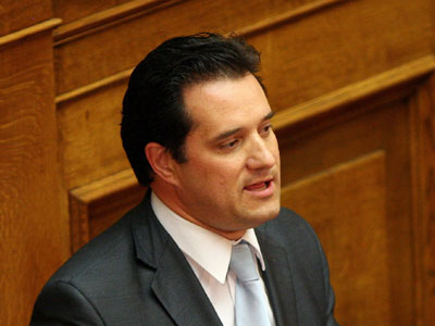 Η… αγωνία του Άδωνι Γεωργιάδη