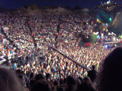 18 Σεπτεμβρίου, Μία εκρηκτική βραδιά στο Λυκαβηττό