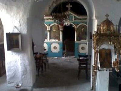 Πυρκαγιά στο παρεκκλήσι του Αγίου Μηνά