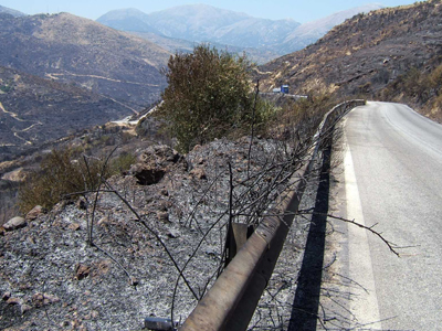 Ζευγάρι αγροτών κατηγορείται για εμπρησμούς