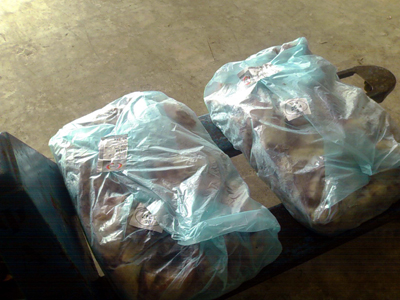 6,5 τόνοι ”ύποπτα” τρόφιμα και 36 αβγά… Μεγάρων