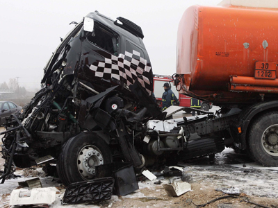 Τροχαίο με νεκρό τον οδηγό βυτιοφόρου