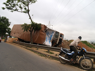 Παιδιά θύματα τροχαίου στην Ινδία