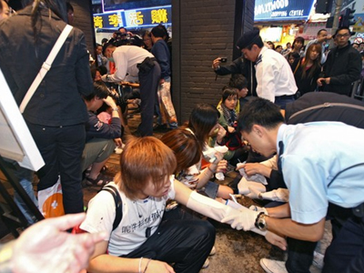 Δεκάδες τραυματίες από επίθεση με οξύ