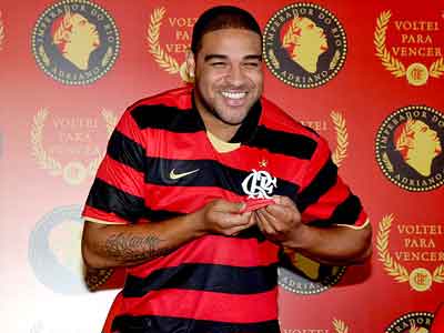 Δεν εμφανίστηκε στην προπόνηση της Flamengo ο Adriano