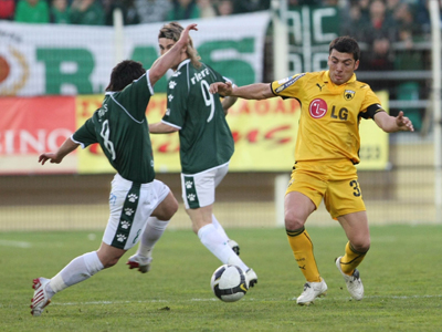 Χάλασε το νικηφόρο σερί της ΑΕΚ, 1-1 με τον Πανθρακικό