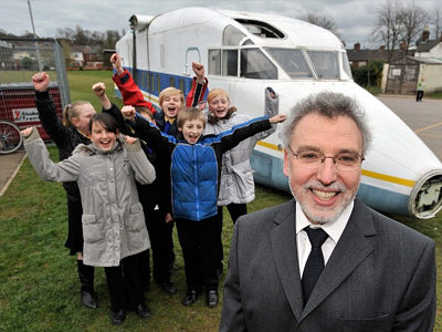 Το αεροπλάνο που έγινε… σχολική τάξη