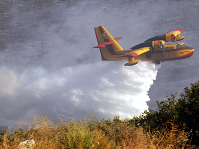 Φωτιά σε Λακωνία και Σουφλί