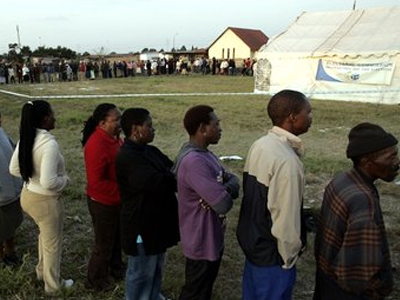 Προβάδισμα του κυβερνώντος κόμματος στις εκλογές της Νοτίου Αφρικής