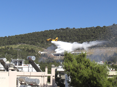 78 πυρκαγιές την Παρασκευή σε όλη τη χώρα