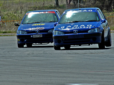 4ος Αγώνας πανελληνίου  πρωταθλήματος ταχύτητας αυτοκινήτων, αεροδρόμιο τρίπολης 13 και 14 Δεκεμβρίου 2008