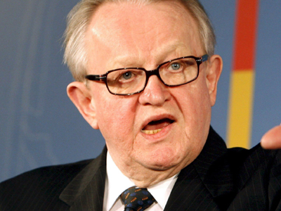 Στον Μάρτιν Αχτισάρι το Νομπέλ Ειρήνης