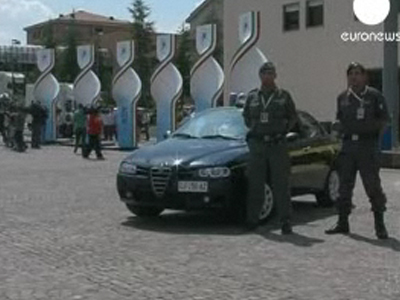 Δρακόντεια μέτρα ασφαλείας στη L’ Aquila ενόψει G8