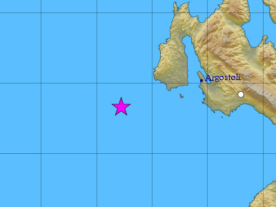 Σεισμός στην Κεφαλονιά