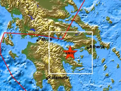 Σεισμική δόνηση στην Κόρινθο