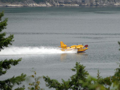 Βλάβη σε πυροσβεστικό αεροσκάφος