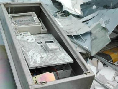 «Ξήλωσαν» ΑΤΜ από σούπερ μάρκετ στη Θεσσαλονίκη