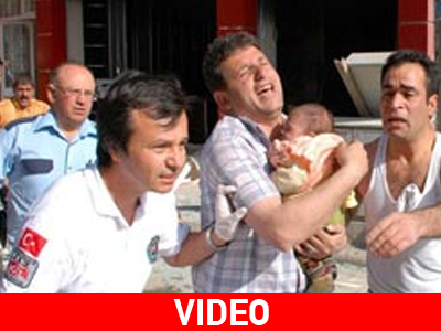 Έκρηξη σε πολυκατοικία της Τουρκίας με 35 τραυματίες