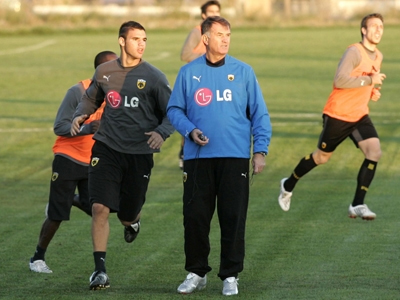 Πρωτοχρονιά στο γήπεδο για τους παίκτες της ΑΕΚ